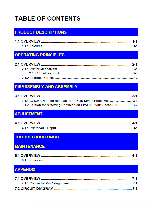 EPSON 700_EX Service Manual-2